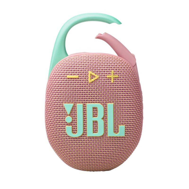 JBL Clip 5 Portable Bluetooth Speaker Pink