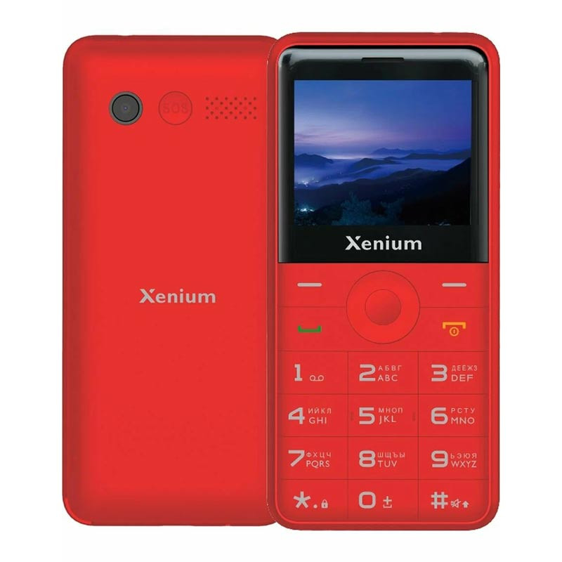 Philips Xenium X700 Red