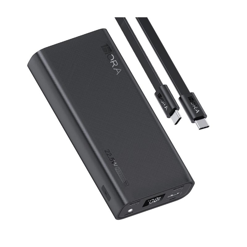 1Hora Powerbank 20000mAh 22.5W GAR158 (Black)