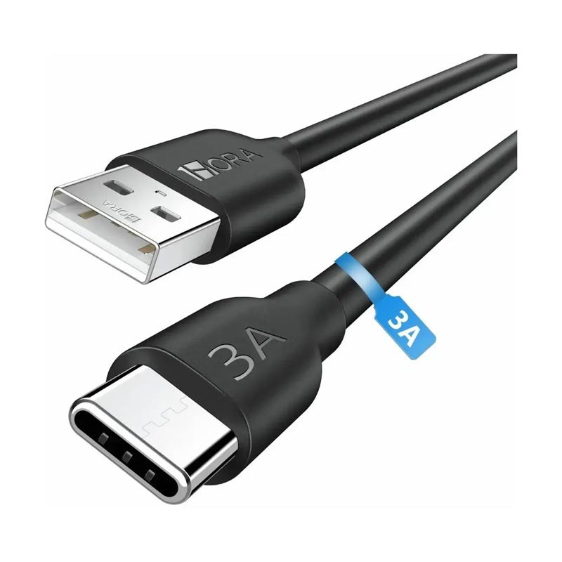 1Hora Cable USB to Type-C 3A 1M CAB251 (Black)