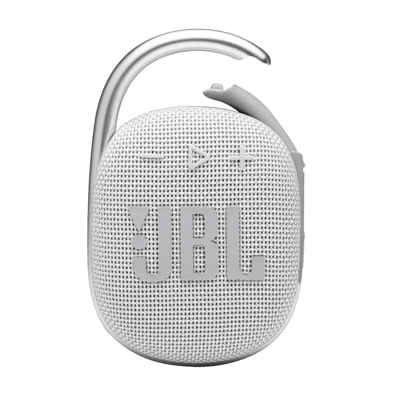 JBL Clip 4 Portable Bluetooth Speaker White