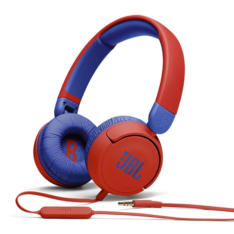 JBL Jr310 Kids On-Ear Headphones Red